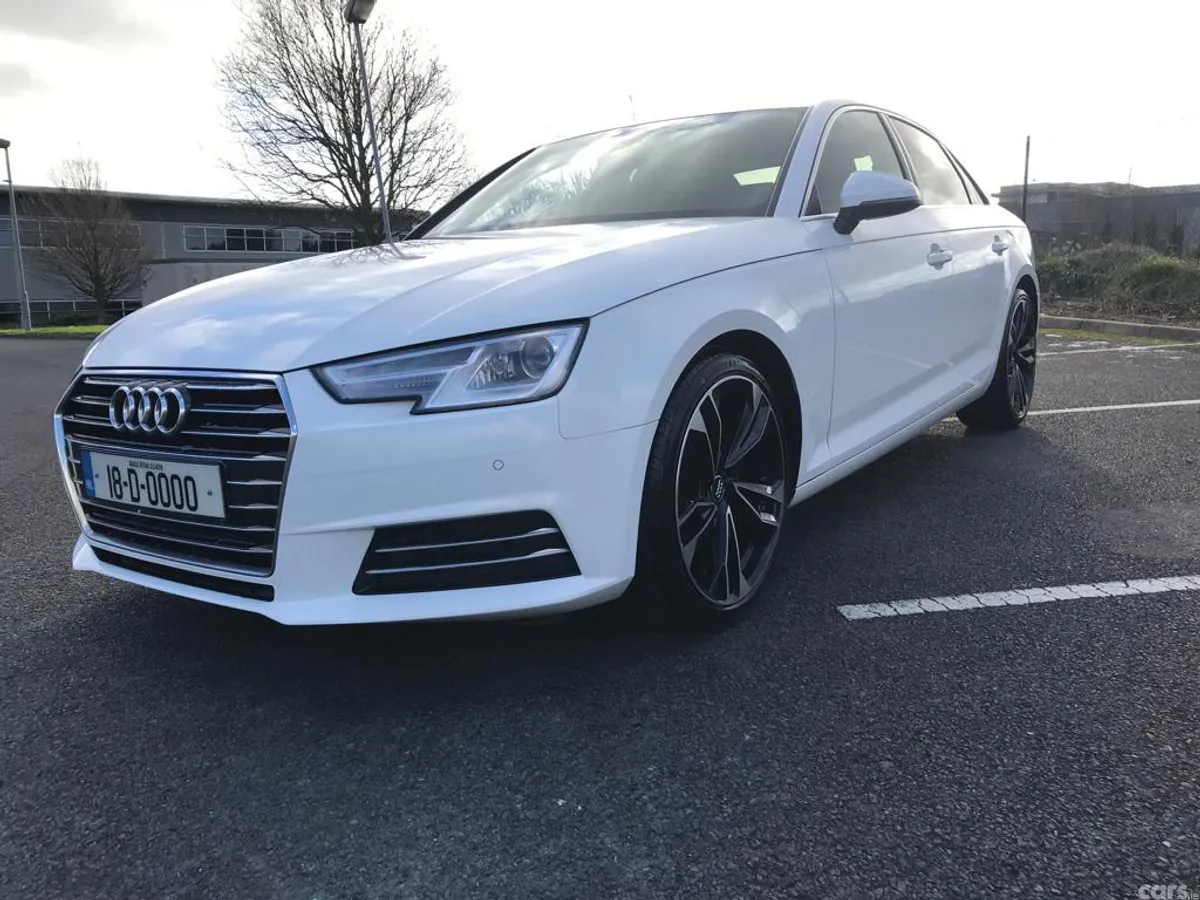 Audi A4 Saloon, Diesel, 2018, White