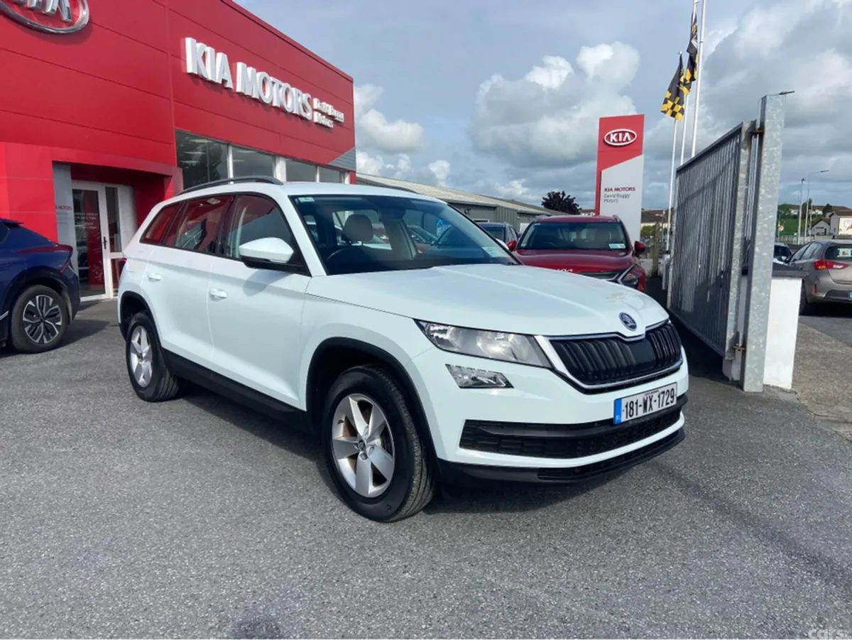 Skoda Kodiaq Estate, Petrol, 2018, White
