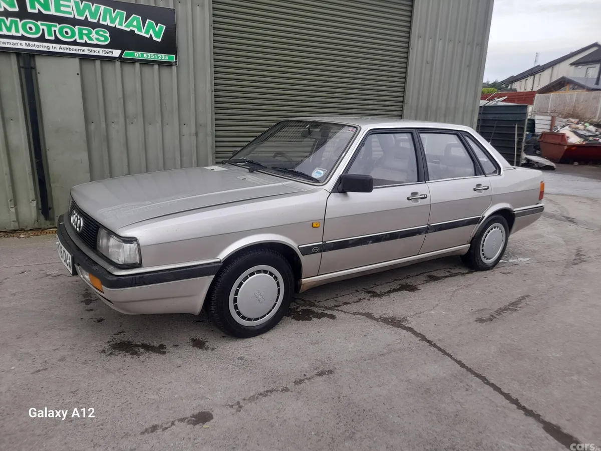 Audi 90 Saloon, Petrol, 1987, Silver