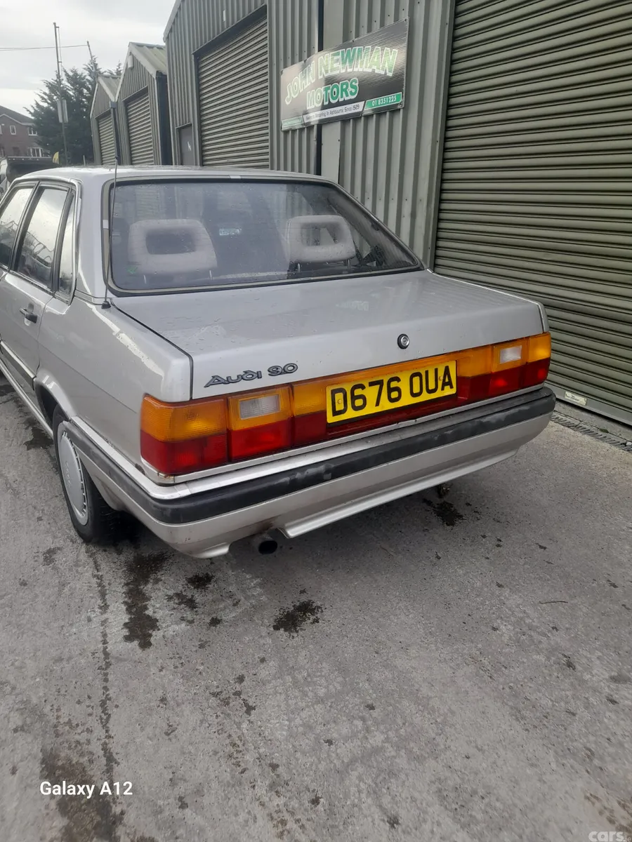 Audi 90 Saloon, Petrol, 1987, Silver
