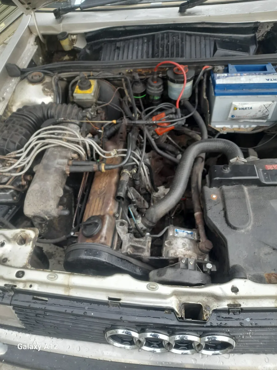 Audi 90 Saloon, Petrol, 1987, Silver