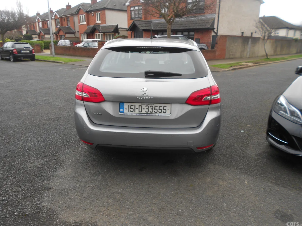Peugeot 308 Estate, Diesel, 2015, Grey