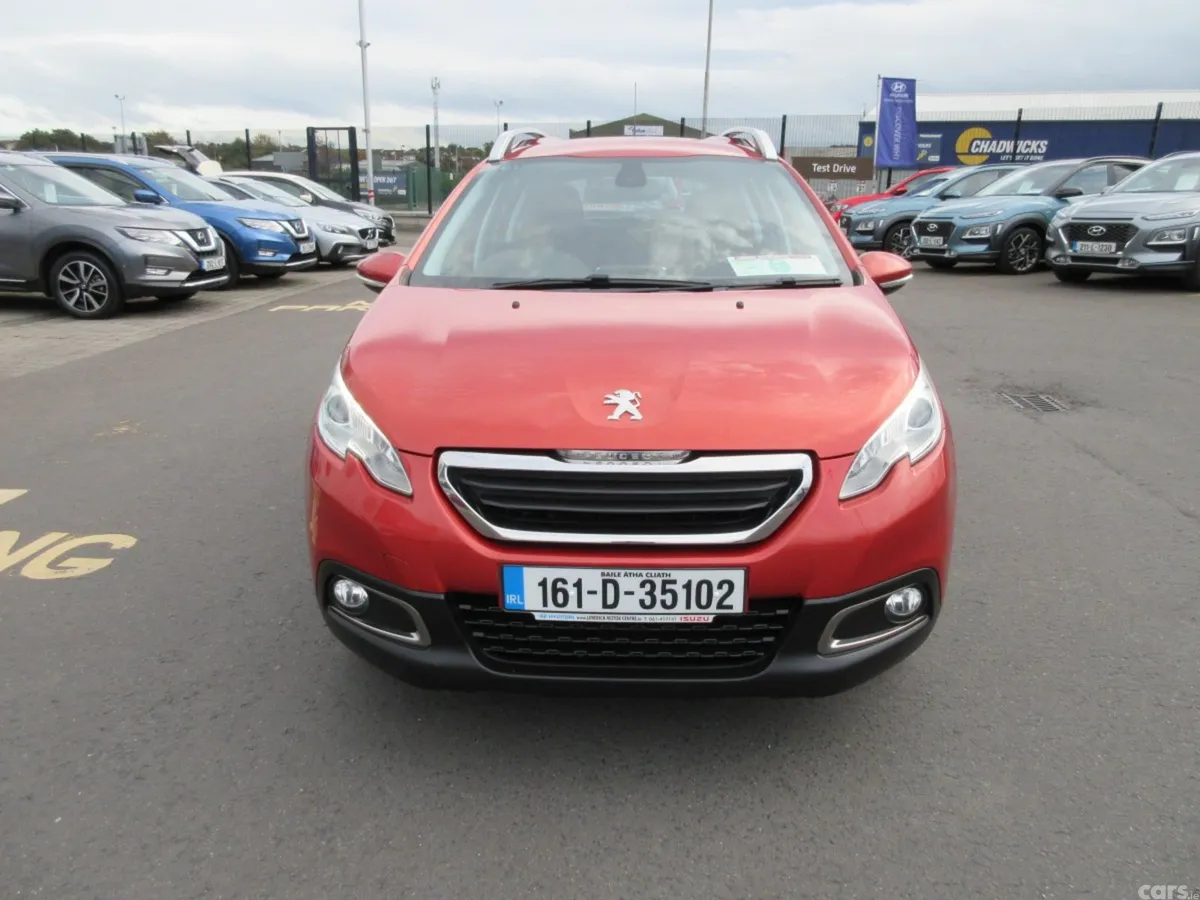 Peugeot 2008 SUV, Diesel, 2016, Red