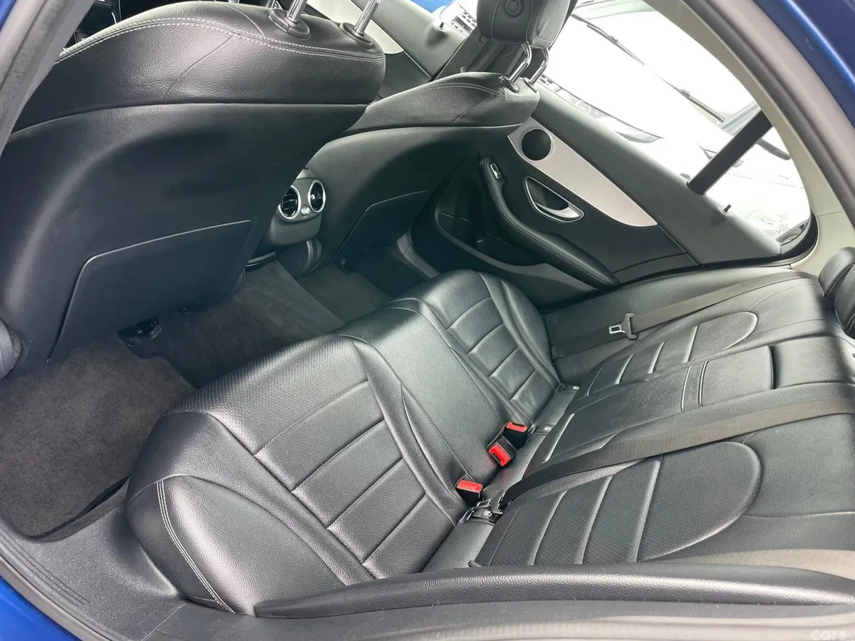 Mercedes-Benz C-Class Saloon, Petrol Hybrid, 2017, Blue