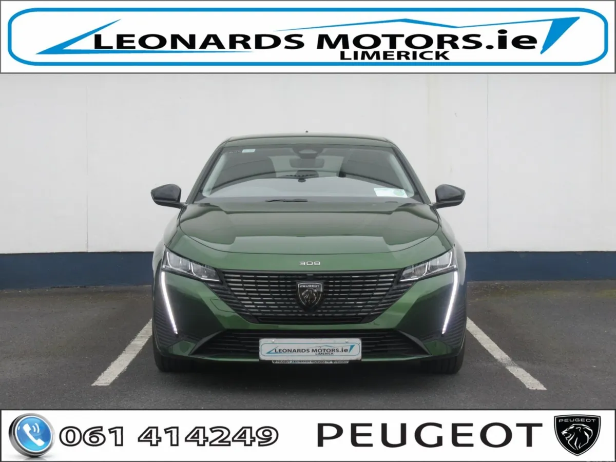 Peugeot 308 Hatchback, Petrol Hybrid, 2026, Green