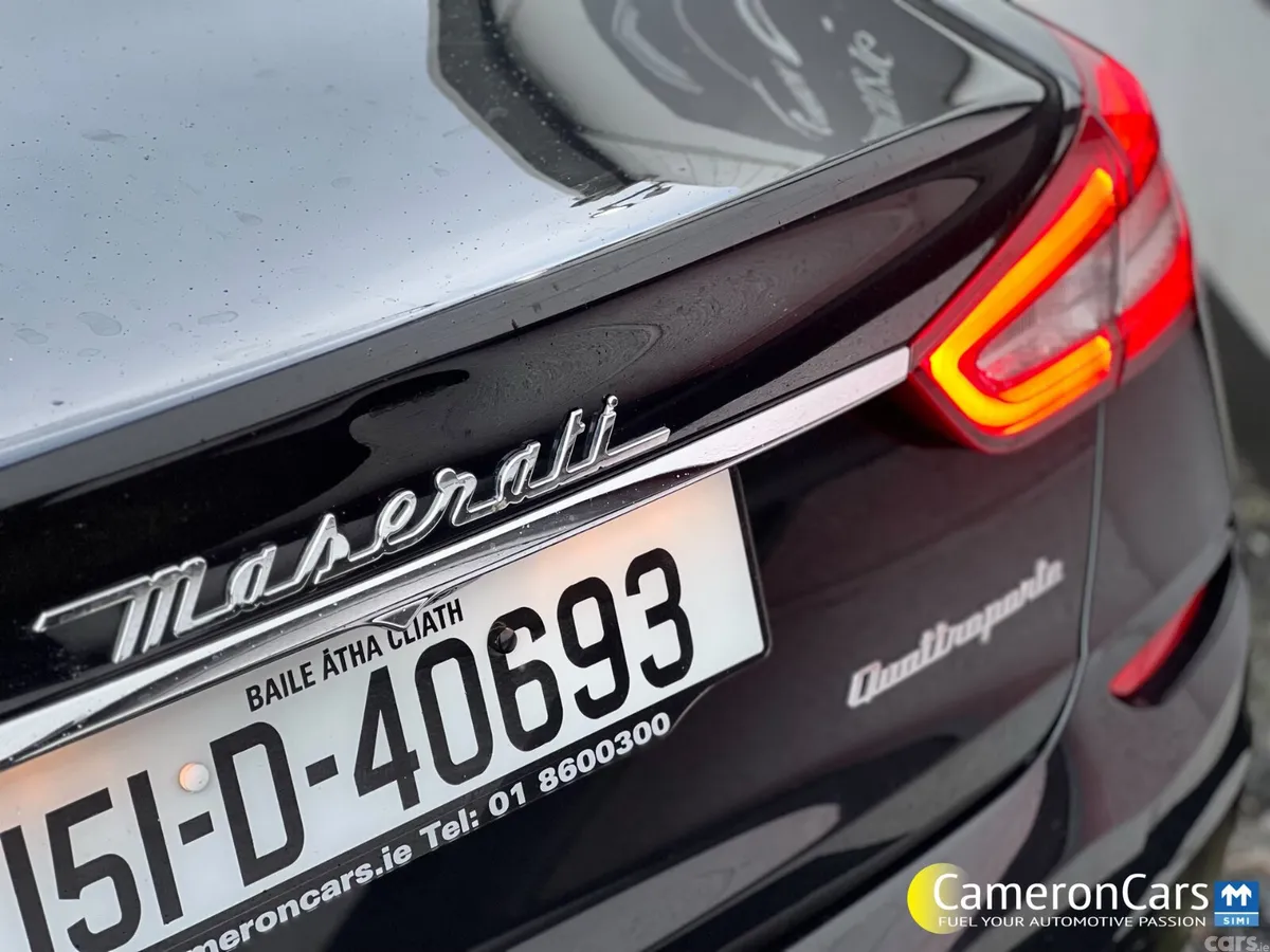 Maserati Quattroporte Saloon, Petrol, 2015, Black