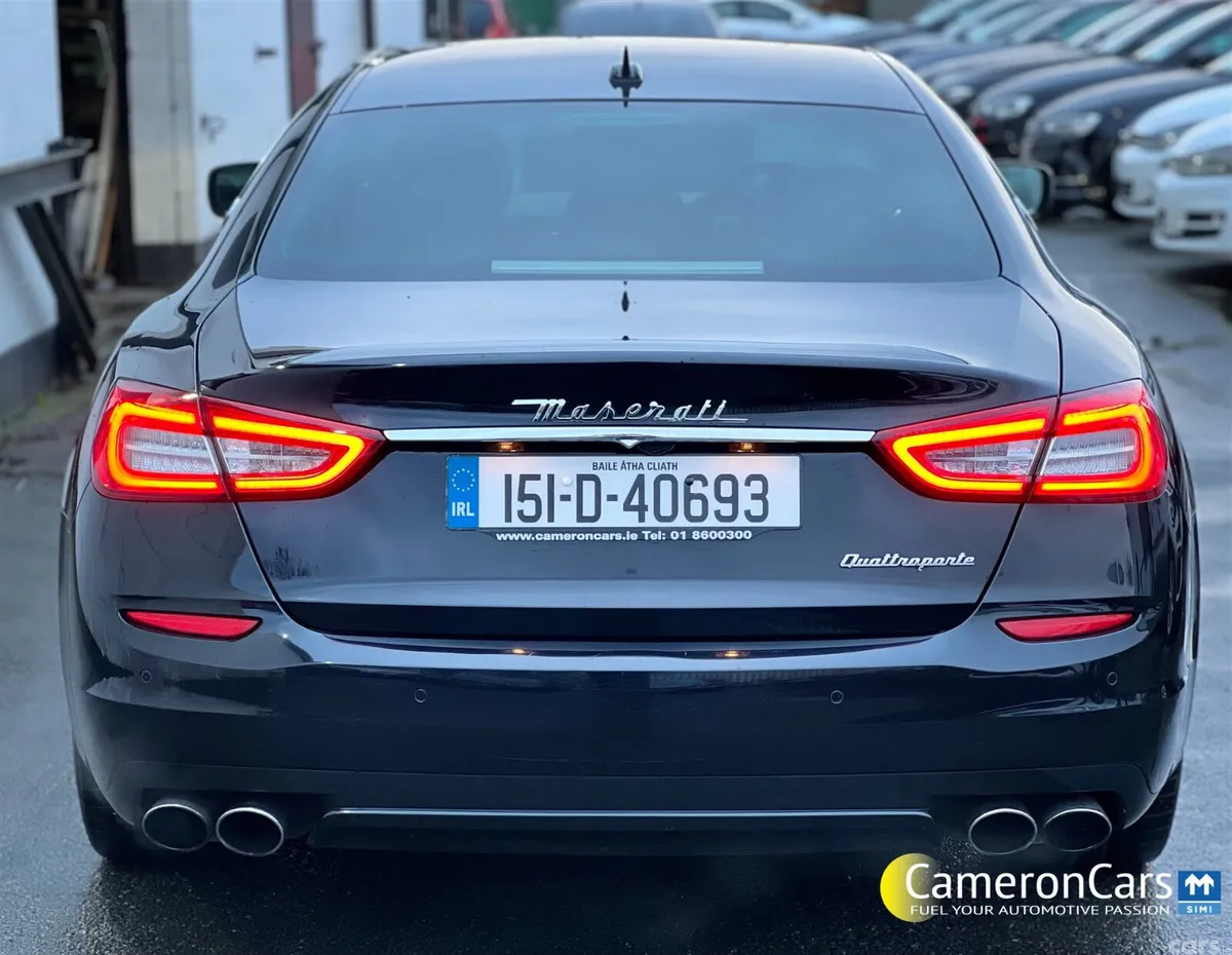 Maserati Quattroporte Saloon, Petrol, 2015, Black