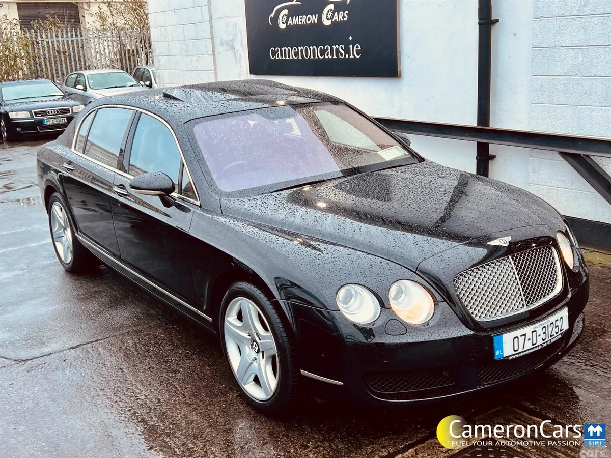 Bentley Flying Spur Saloon, Petrol, 2007, Black