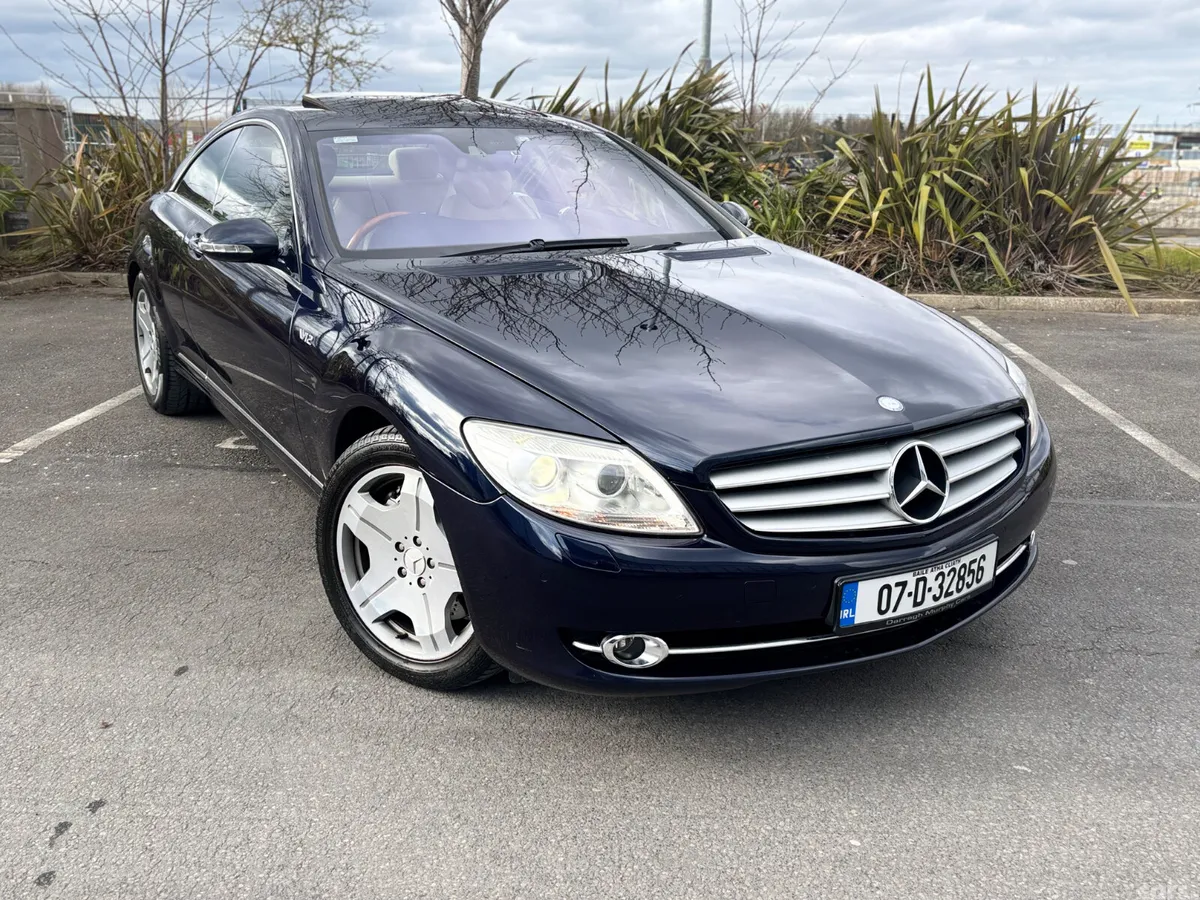 Mercedes-Benz CL-Class Coupe, Petrol, 2007, Blue