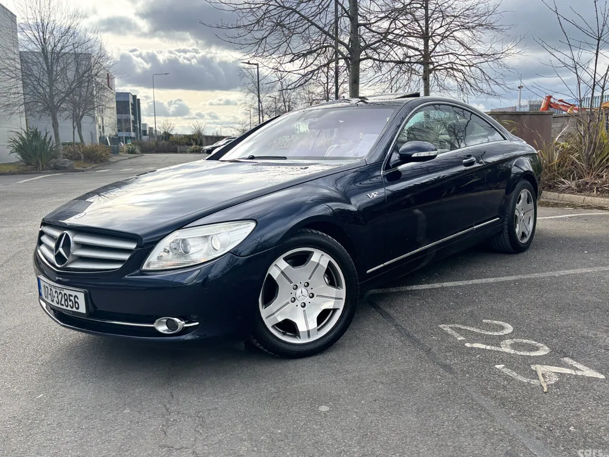 Mercedes-Benz CL-Class Coupe, Petrol, 2007, Blue