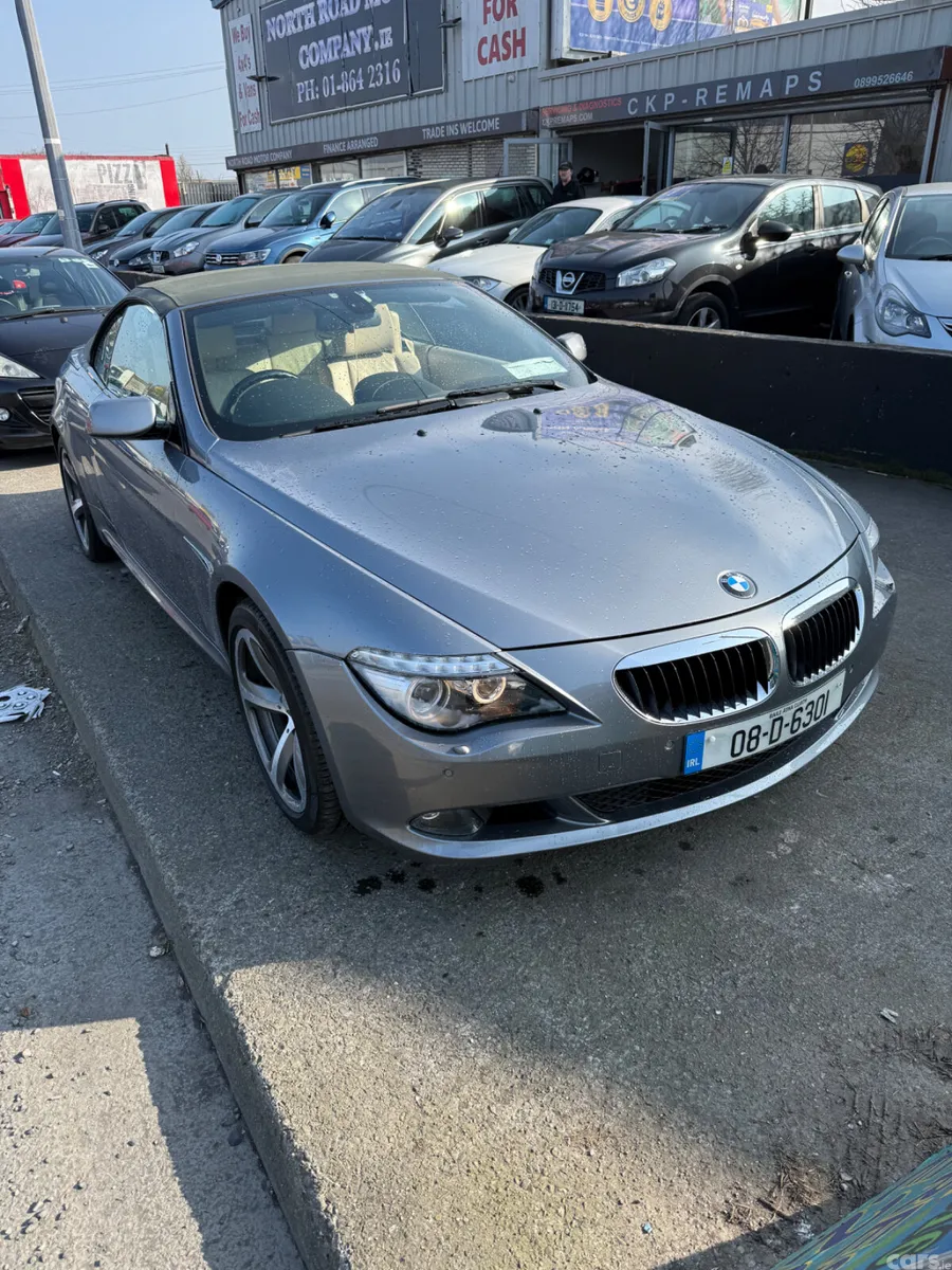 BMW 6-Series Convertible, Petrol, 2008, Grey