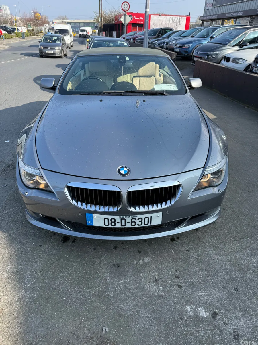 BMW 6-Series Convertible, Petrol, 2008, Grey