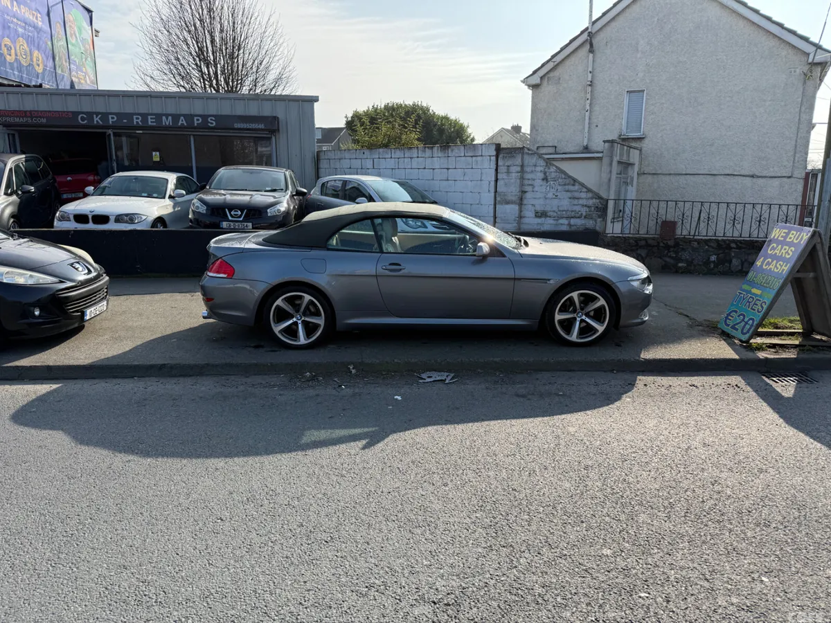 BMW 6-Series Convertible, Petrol, 2008, Grey