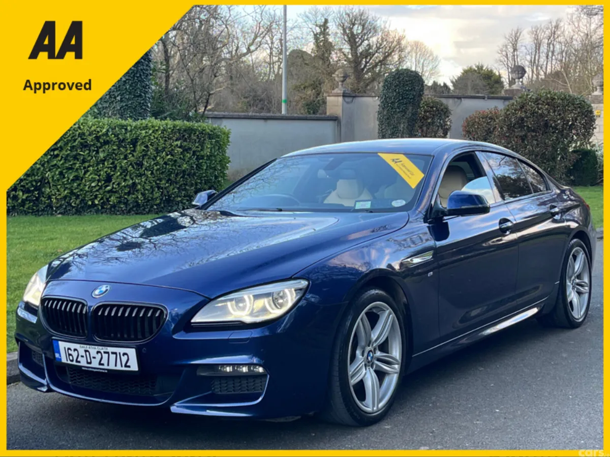 BMW 6-Series Coupe, Diesel, 2016, Blue