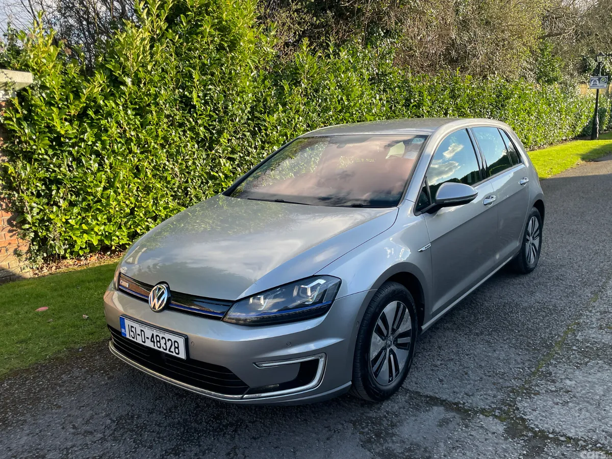 Volkswagen Golf Hatchback, Electric, 2015, Silver