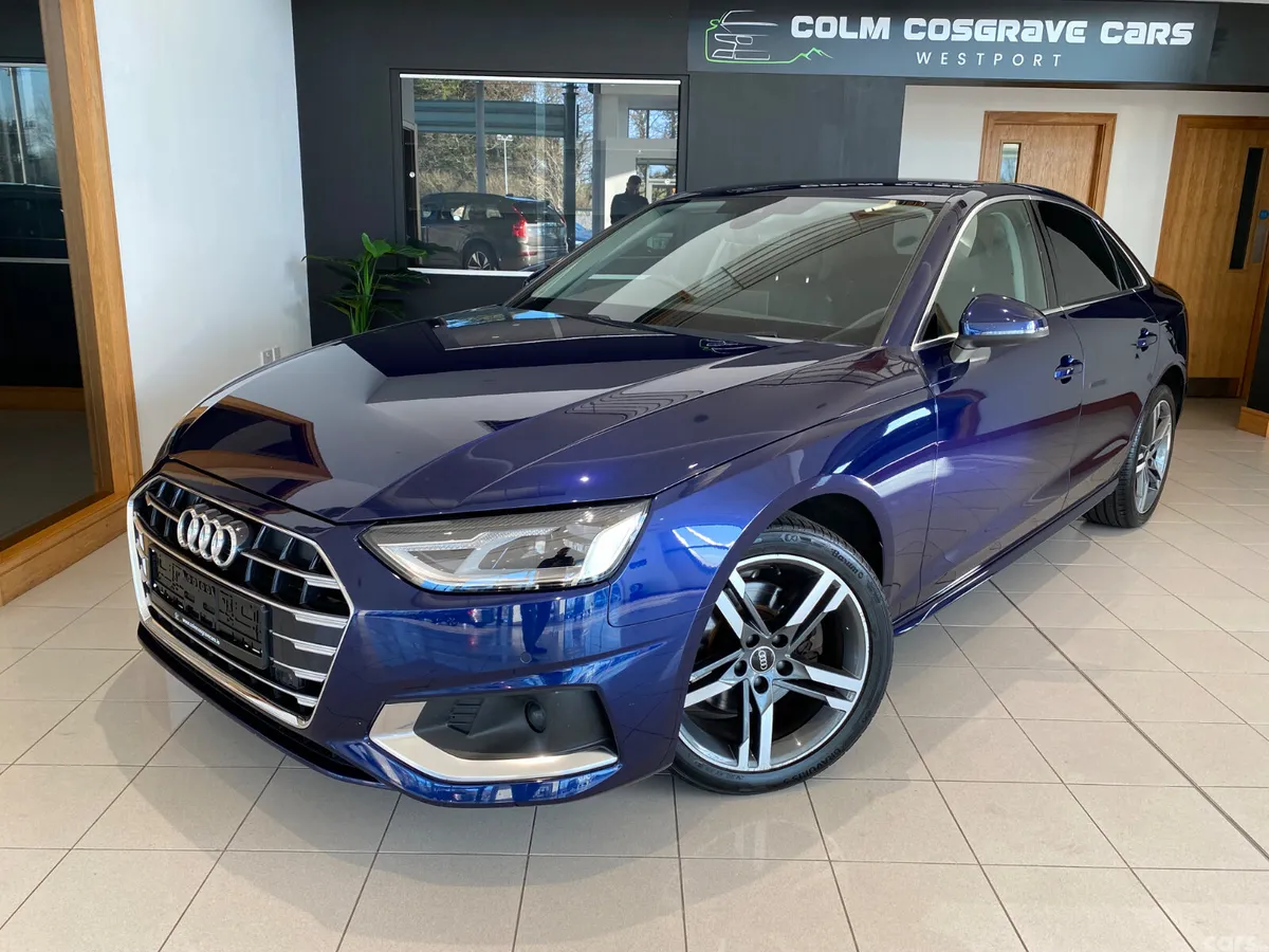 Audi A4 Saloon, Diesel, 2023, Blue