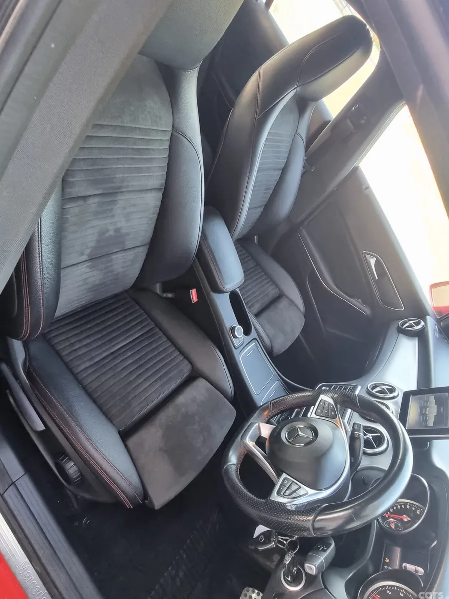 Mercedes-Benz CLA Saloon, Petrol, 2018, Red
