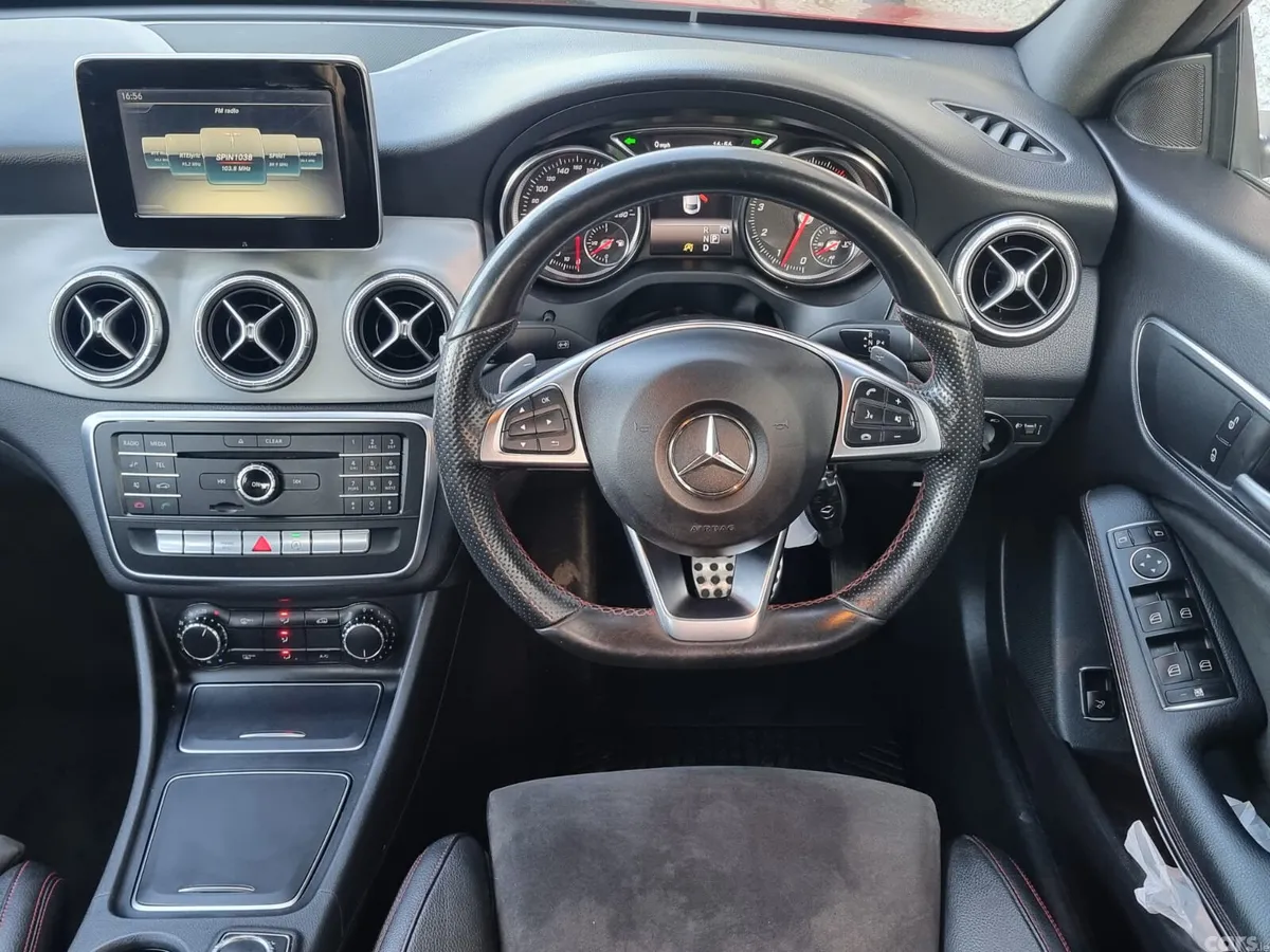 Mercedes-Benz CLA Saloon, Petrol, 2018, Red