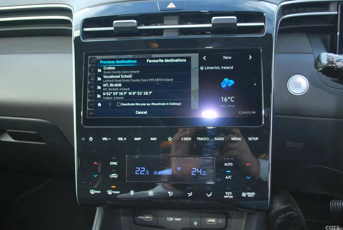 Hyundai Tucson SUV, Petrol Plug-in Hybrid, 2024, Blue