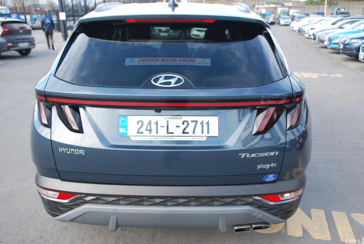 Hyundai Tucson SUV, Petrol Plug-in Hybrid, 2024, Blue