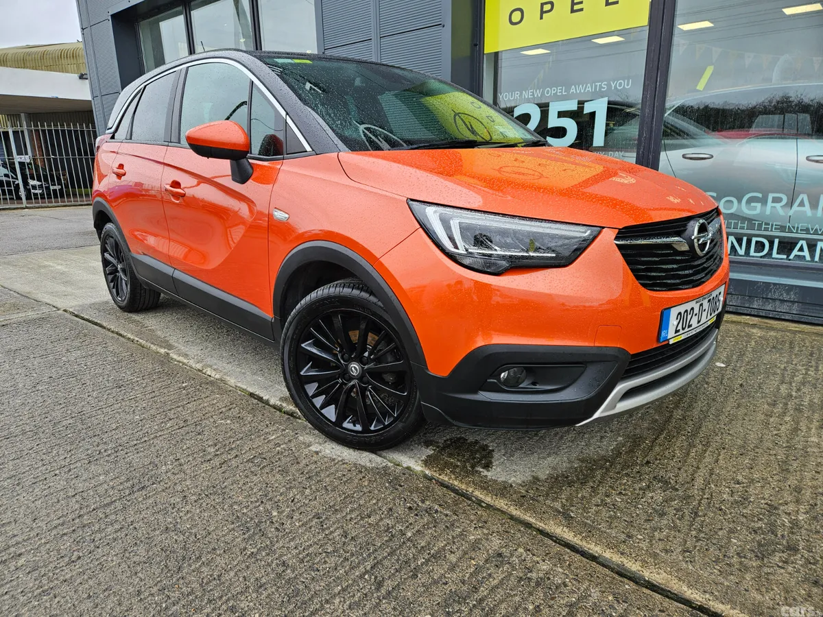 Opel Crossland X SUV, Diesel, 2020, Orange
