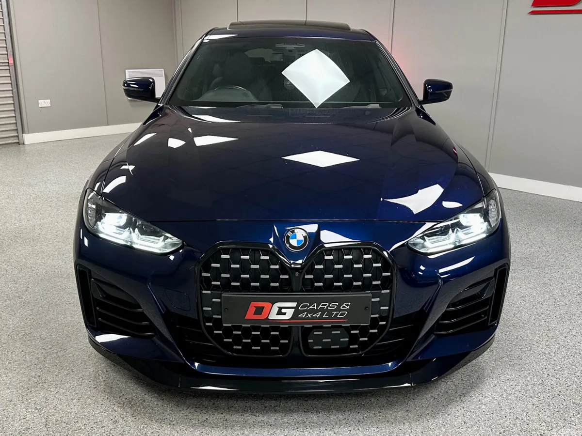 BMW 4-Series Coupe, Diesel Hybrid, 2022, Blue