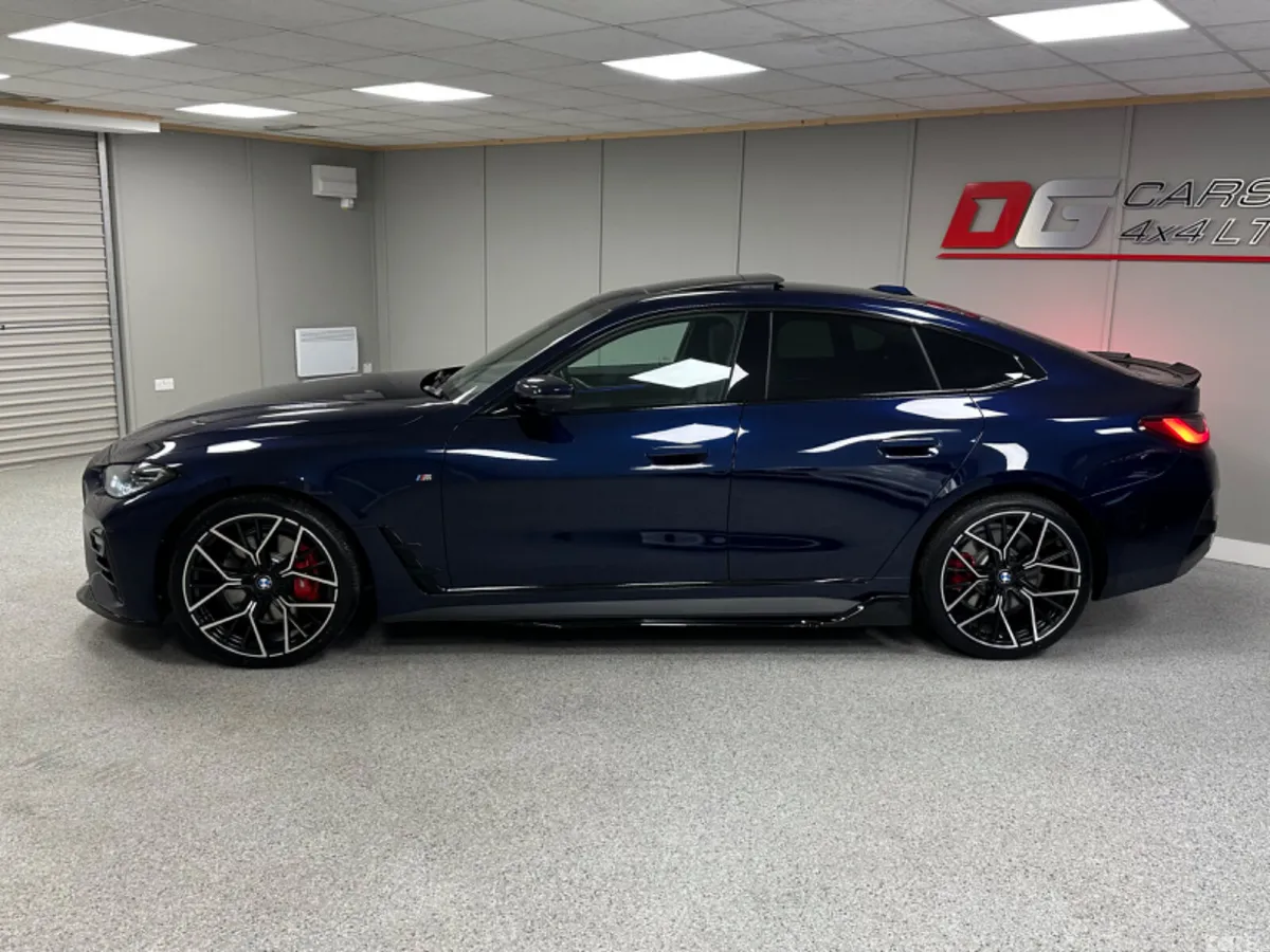 BMW 4-Series Coupe, Diesel Hybrid, 2022, Blue