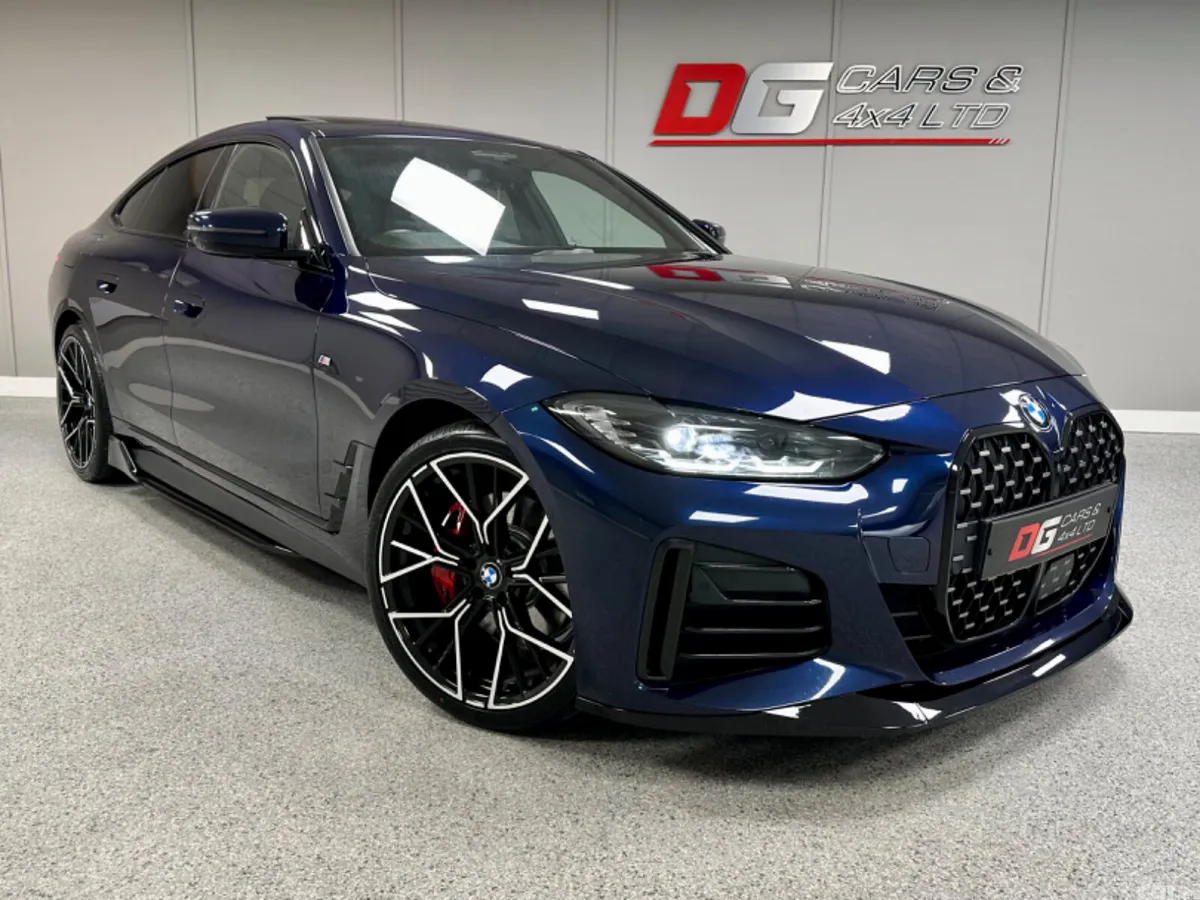 BMW 4-Series Coupe, Diesel Hybrid, 2022, Blue