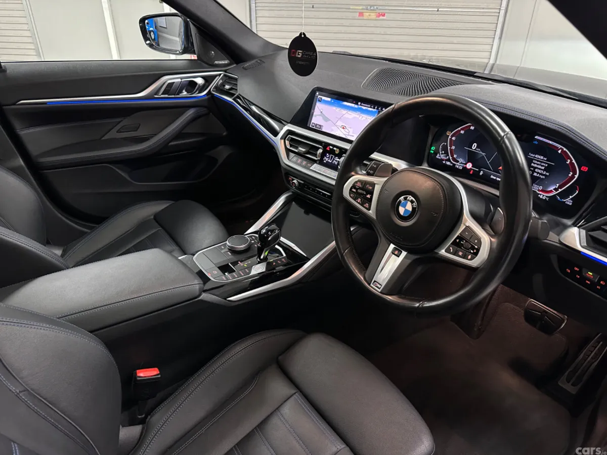BMW 4-Series Coupe, Diesel Hybrid, 2022, Blue