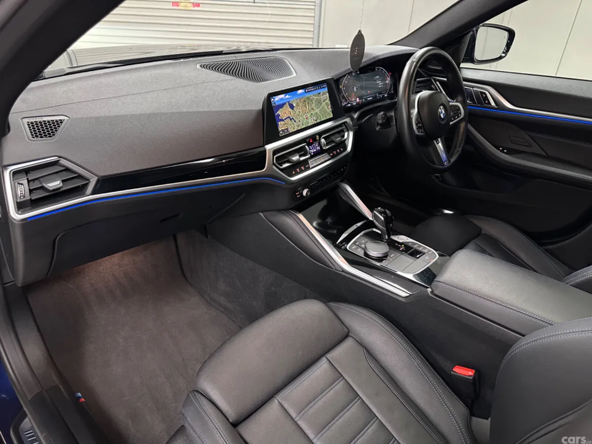 BMW 4-Series Coupe, Diesel Hybrid, 2022, Blue