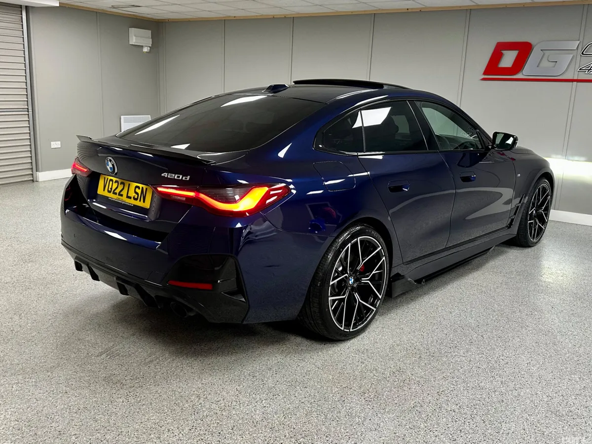 BMW 4-Series Coupe, Diesel Hybrid, 2022, Blue