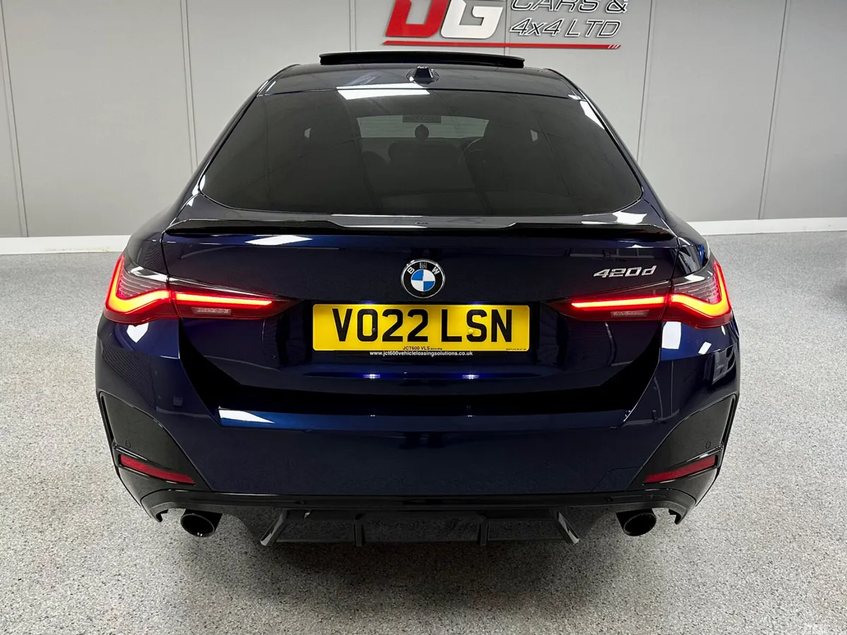 BMW 4-Series Coupe, Diesel Hybrid, 2022, Blue