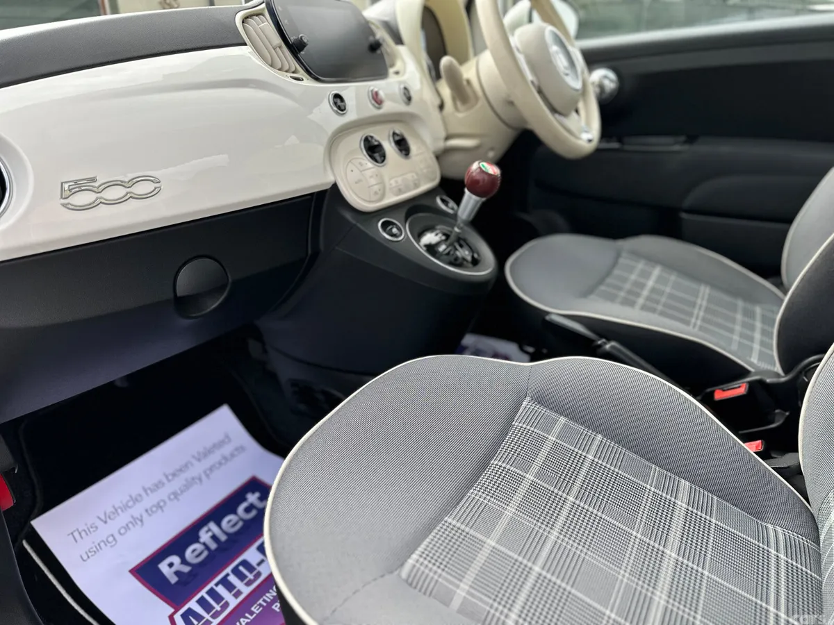 Fiat 500 Hatchback, Petrol, 2018, White