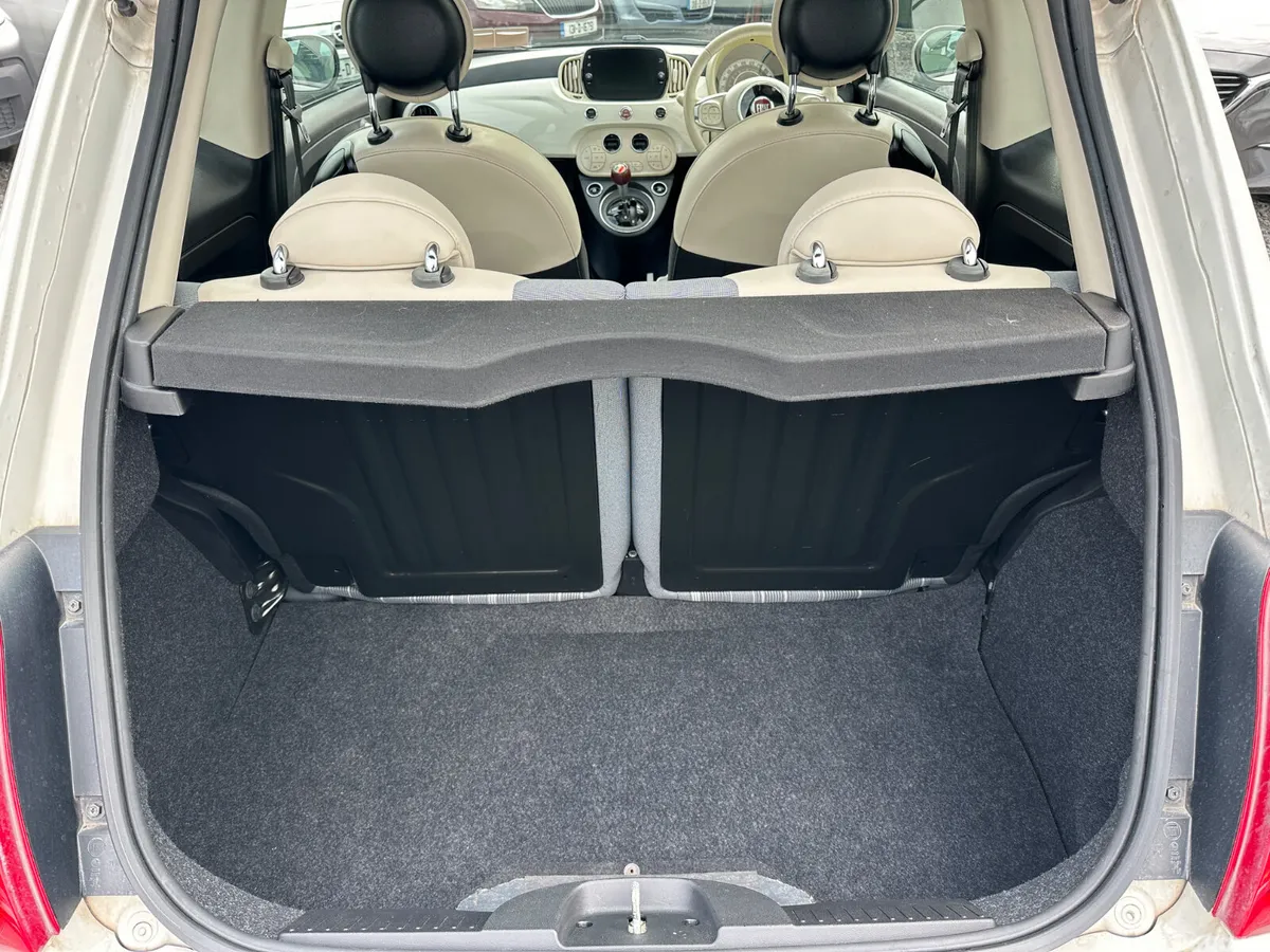 Fiat 500 Hatchback, Petrol, 2018, White