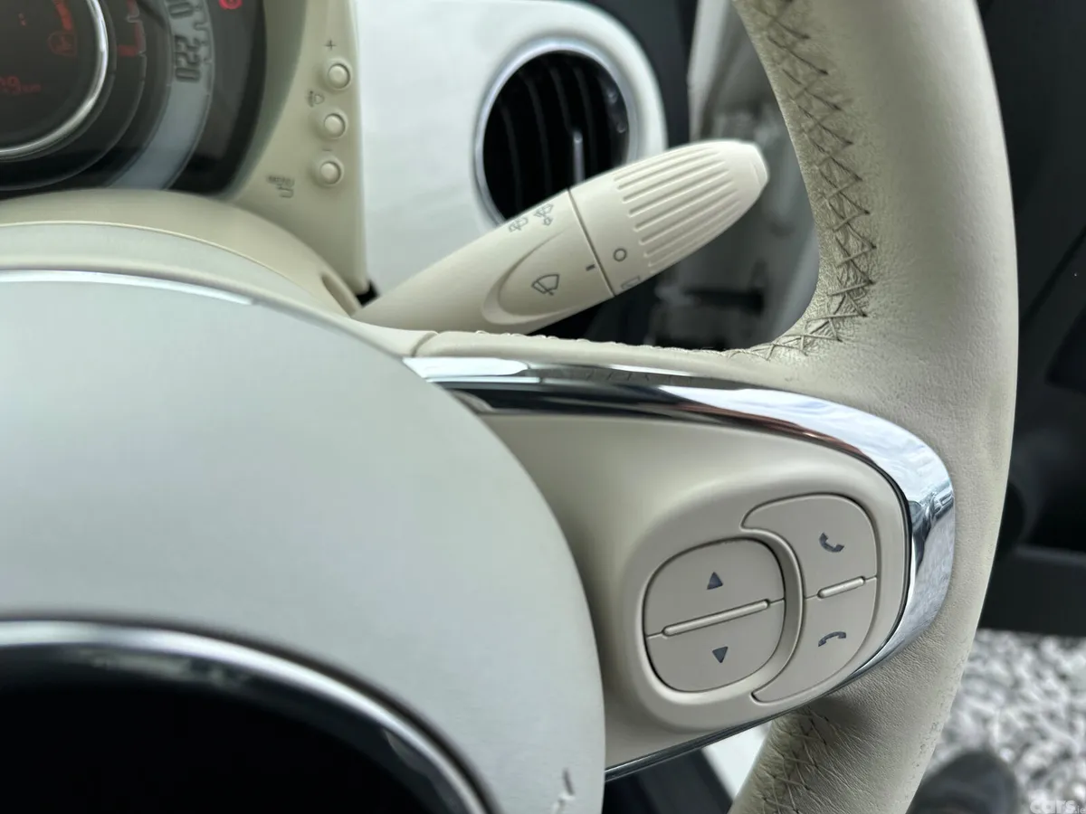 Fiat 500 Hatchback, Petrol, 2018, White