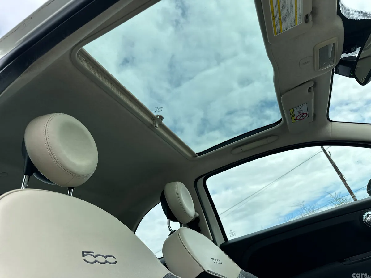 Fiat 500 Hatchback, Petrol, 2018, White