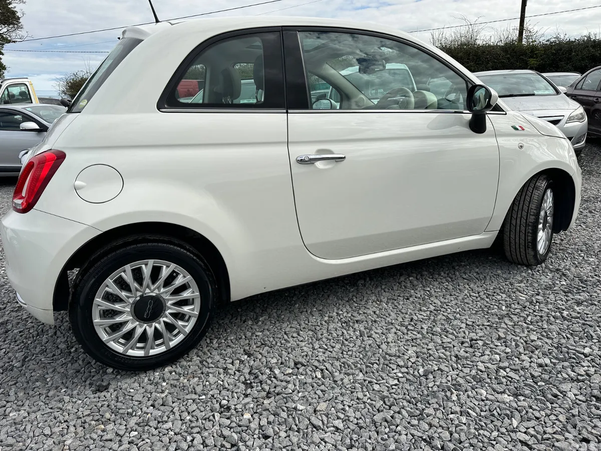 Fiat 500 Hatchback, Petrol, 2018, White