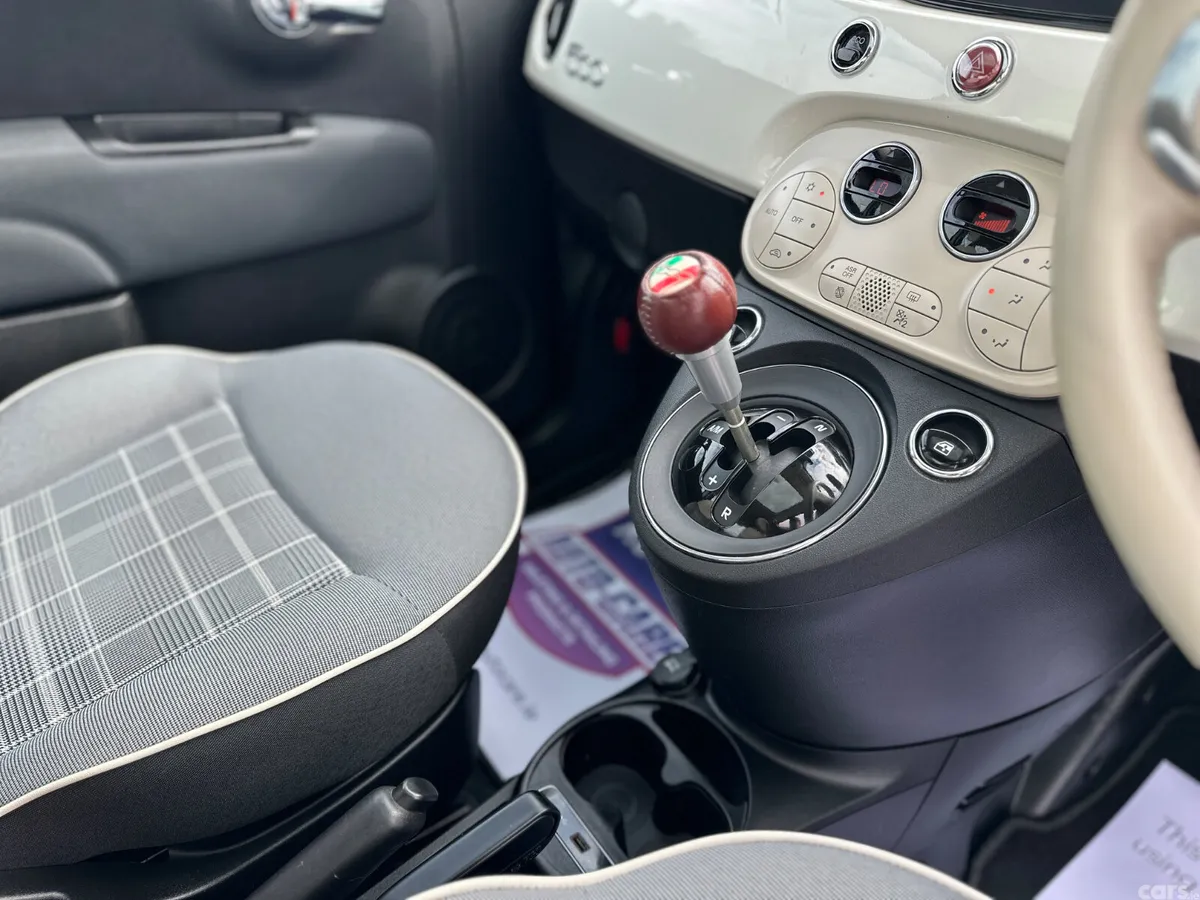 Fiat 500 Hatchback, Petrol, 2018, White