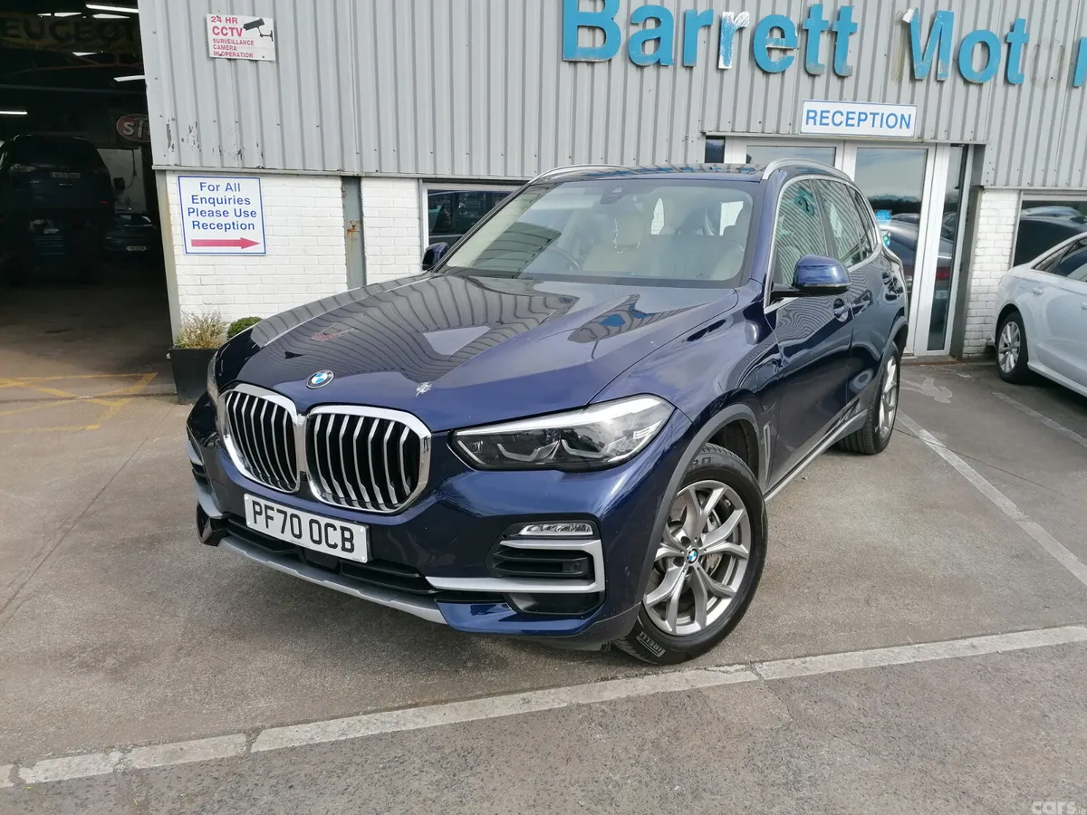 BMW X5 SUV, Petrol Hybrid, 2021, Blue