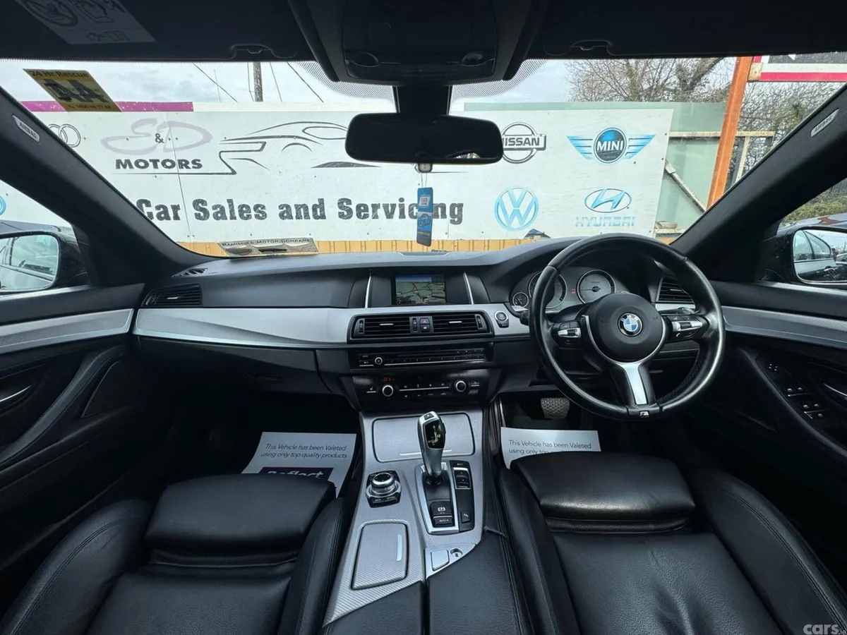 BMW 5-Series Saloon, Diesel, 2014, Black