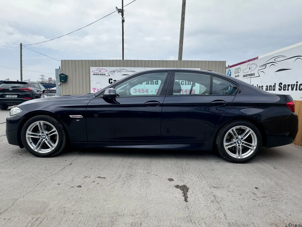 BMW 5-Series Saloon, Diesel, 2014, Black
