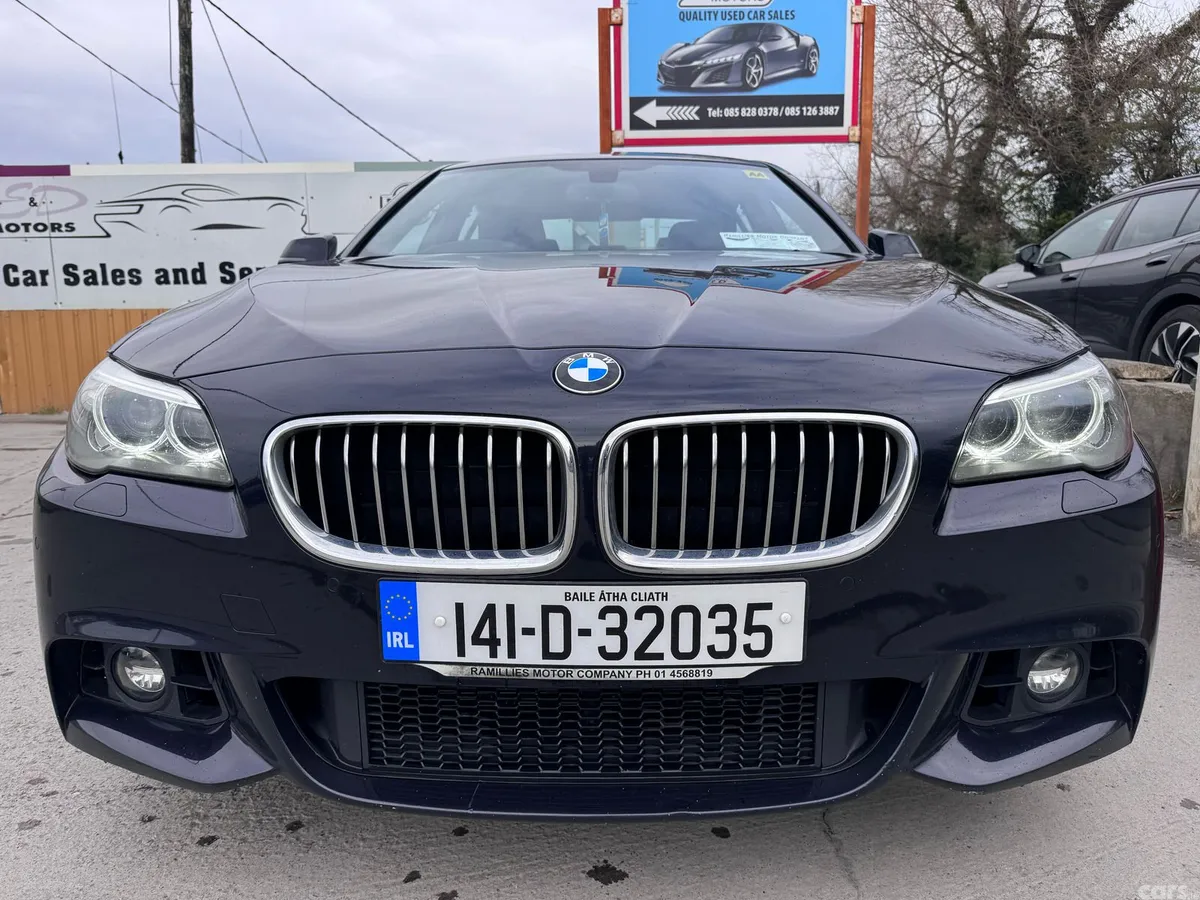 BMW 5-Series Saloon, Diesel, 2014, Black