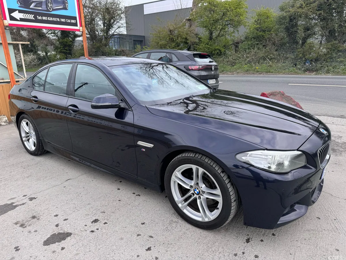 BMW 5-Series Saloon, Diesel, 2014, Black