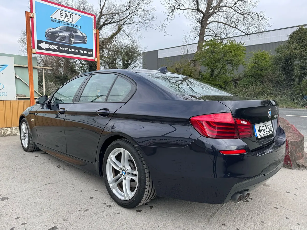 BMW 5-Series Saloon, Diesel, 2014, Black