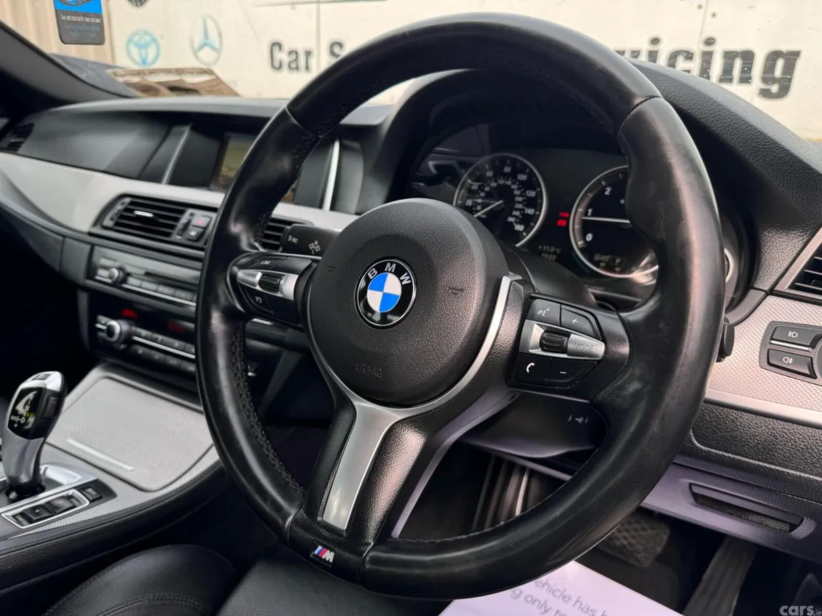 BMW 5-Series Saloon, Diesel, 2014, Black