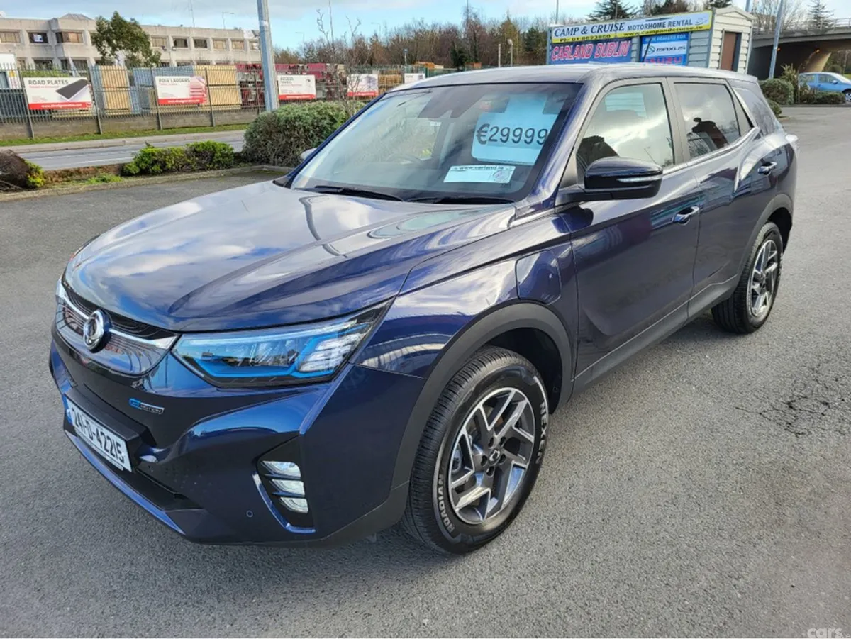 SsangYong Korando SUV, Electric, 2024, Blue