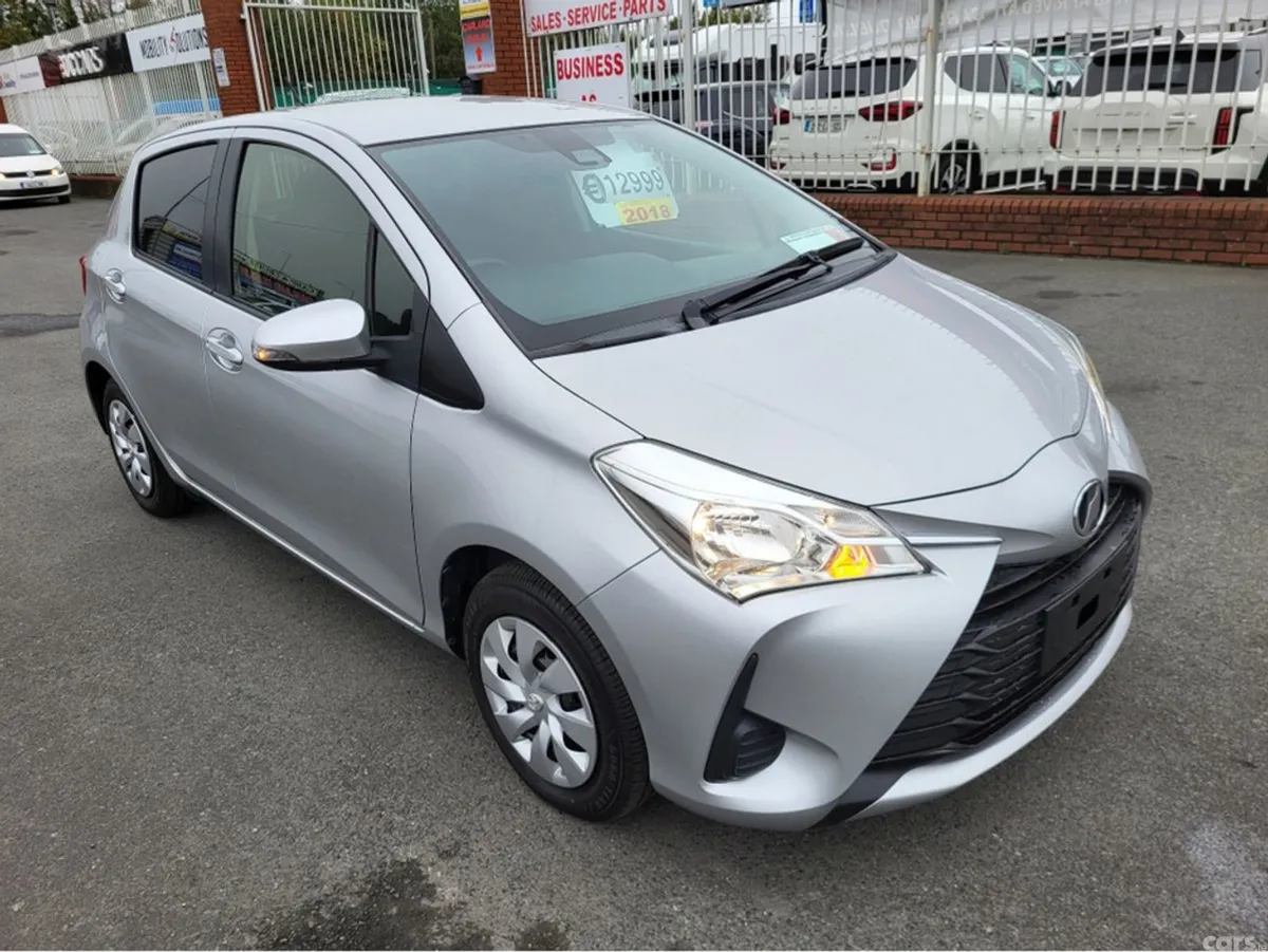 Toyota Vitz Hatchback, Petrol, 2018, Silver