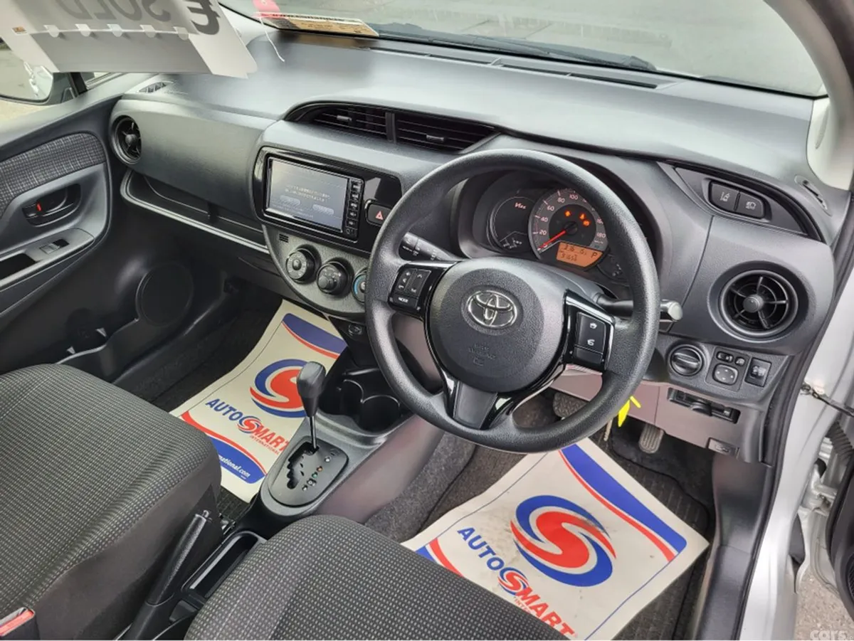 Toyota Vitz Hatchback, Petrol, 2018, Silver
