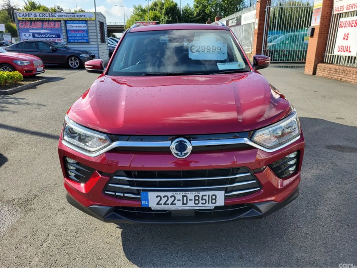 SsangYong Korando SUV, Diesel, 2022, Red
