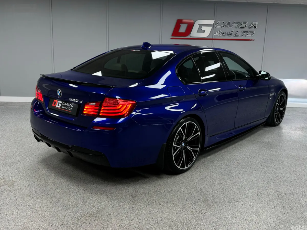 BMW 5-Series Saloon, Diesel, 2016, Blue